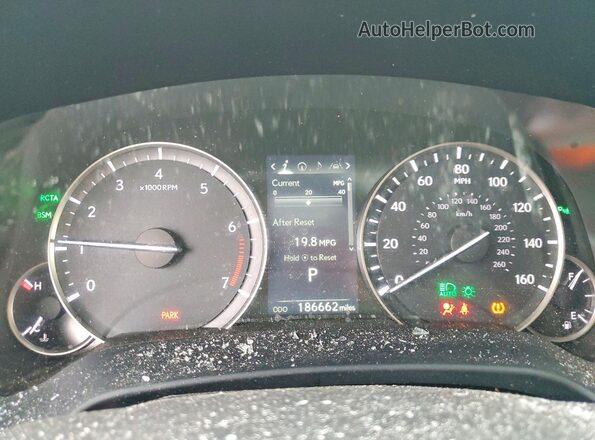 2T2BZMCA7HC088827 2017 LEXUS RX Blue Սարքավորումների վահանակի տեսք