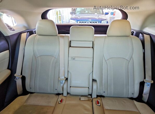 2T2BZMCA7HC122491 2017 LEXUS RX Blue უკანა სავარძლების ხედი