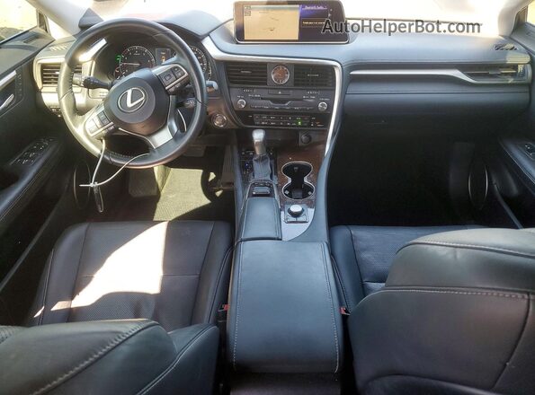 2T2BZMCA8GC004416 2016 LEXUS RX Black Առջևի վահանակի տեսք