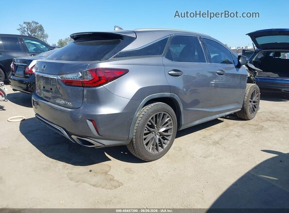 2T2BZMCA8GC008675 2016 LEXUS RX 350 Серый Задняя правая четверть