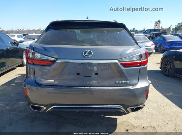 2T2BZMCA8GC008675 2016 LEXUS RX 350 Серый 