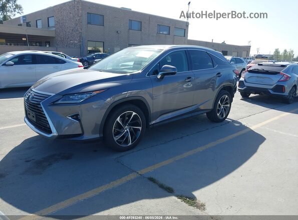 2T2BZMCA8HC063306 2017 LEXUS RX 350 Gray Front left