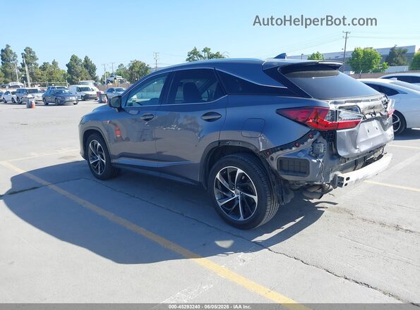 2T2BZMCA8HC063306 2017 LEXUS RX 350 Gray Rear left