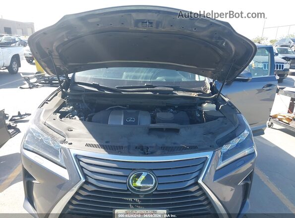 2T2BZMCA8HC063306 2017 LEXUS RX 350 Gray Rear view