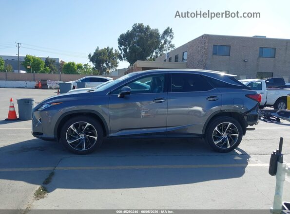 2T2BZMCA8HC063306 2017 LEXUS RX 350 Gray 