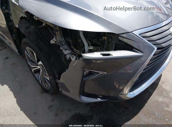 2T2BZMCA8HC064603 2017 LEXUS RX 350 Gray წინა ხედი