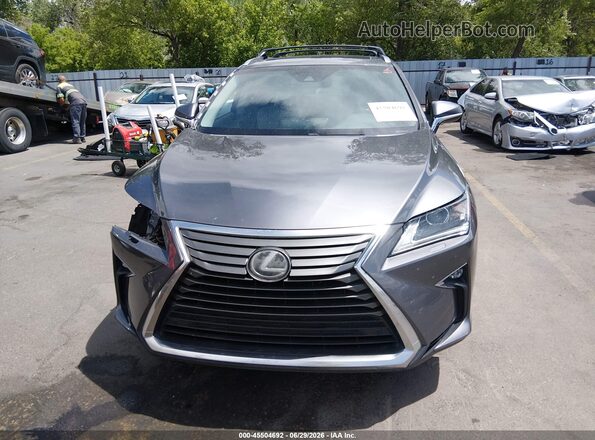 2T2BZMCA8HC064603 2017 LEXUS RX 350 Gray ხელსაწყოთა პანელის ხედი
