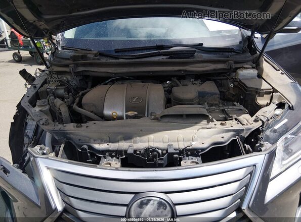 2T2BZMCA8HC064603 2017 LEXUS RX 350 Gray უკანა ხედი