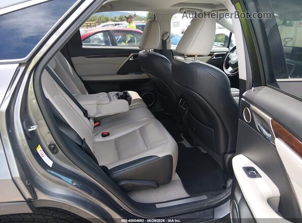 2T2BZMCA8HC064603 2017 LEXUS RX 350 Gray VIN კოდის სტიკერის ხედი