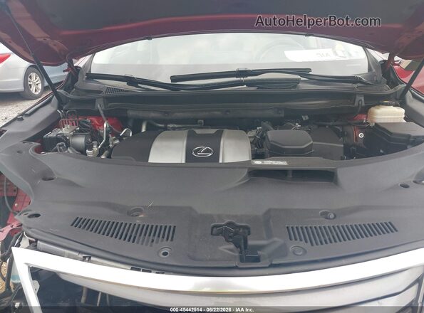 2T2BZMCA8HC090747 2017 LEXUS RX 350 Red უკანა ხედი
