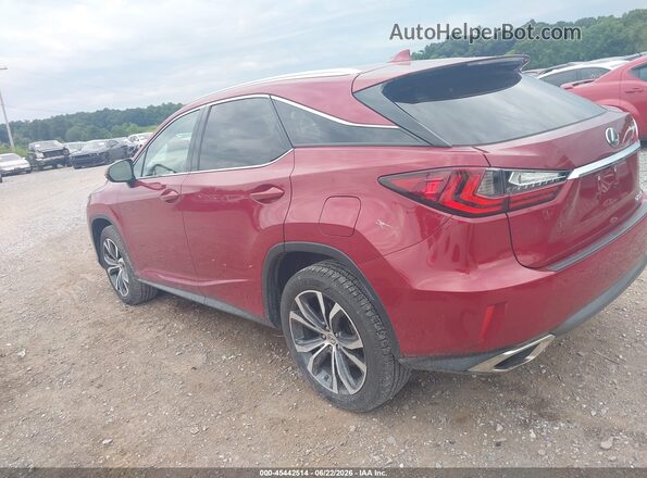 2T2BZMCA8HC090747 2017 LEXUS RX 350 Red უკანა მარცხენა