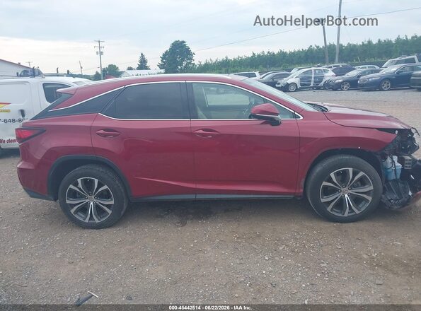 2T2BZMCA8HC090747 2017 LEXUS RX 350 Red უკანა სალონის ხედი