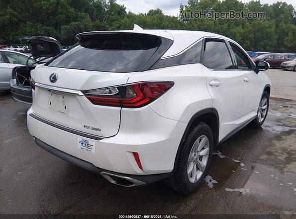 2T2BZMCA8HC094295 2017 LEXUS RX 350 White უკანა მარჯვენა