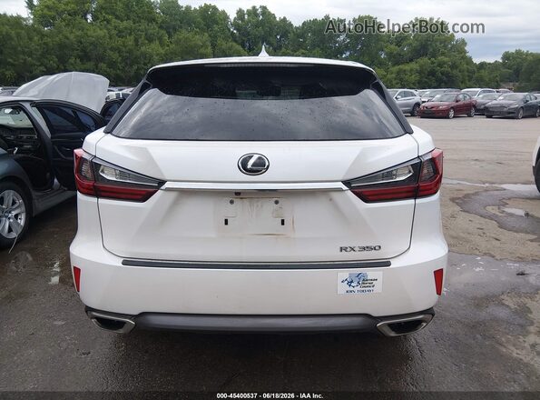 2T2BZMCA8HC094295 2017 LEXUS RX 350 White 