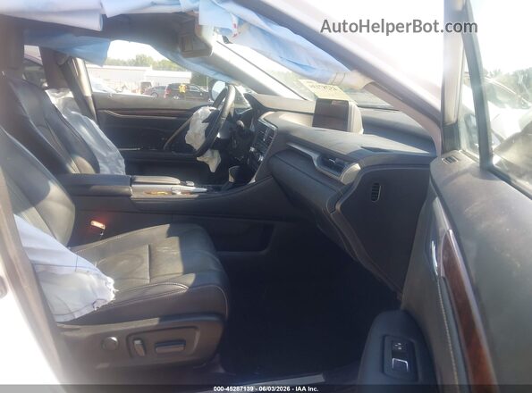 2T2BZMCA8HC110656 2017 LEXUS RX 350 White Front interior view