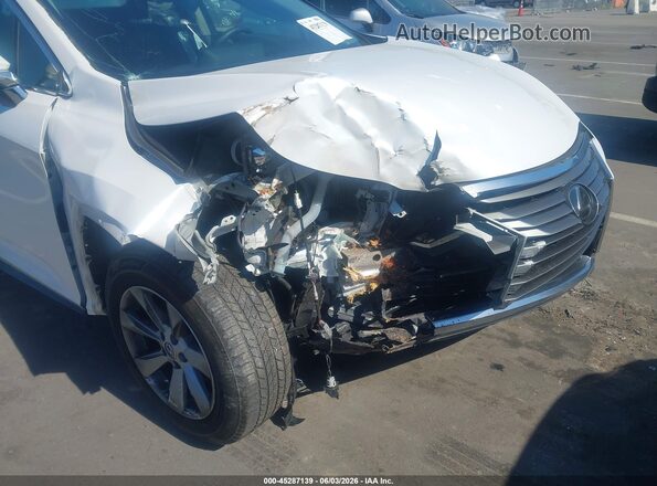 2T2BZMCA8HC110656 2017 LEXUS RX 350 White Front view