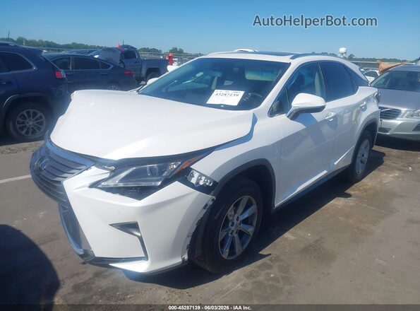 2T2BZMCA8HC110656 2017 LEXUS RX 350 White Front left