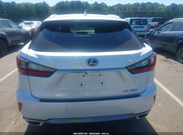 2T2BZMCA8HC110656 2017 LEXUS RX 350 White 