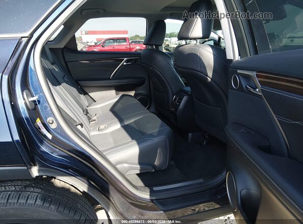 2T2BZMCA8JC163217 2018 LEXUS RX 350 Blue VIN კოდის სტიკერის ხედი