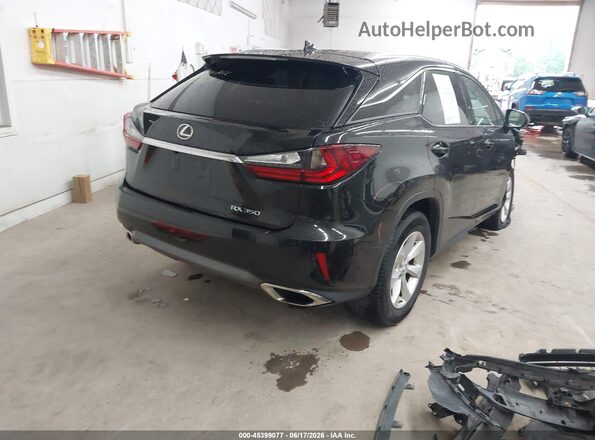 2T2BZMCA9GC029034 2016 LEXUS RX 350 Black უკანა მარჯვენა