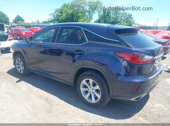 2T2BZMCA9GC052975 2016 LEXUS RX 350 Dark Blue Հետևի ձախ