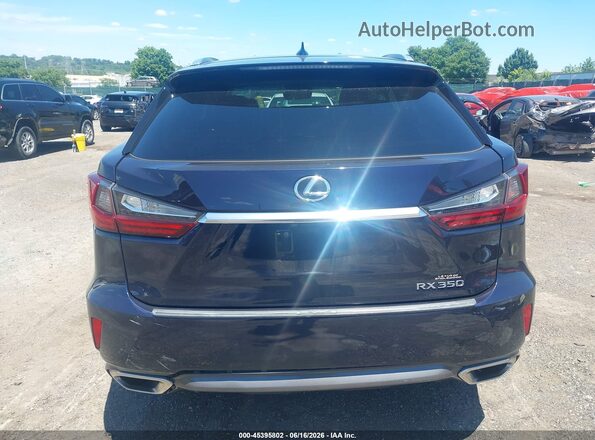 2T2BZMCA9GC052975 2016 LEXUS RX 350 Dark Blue 