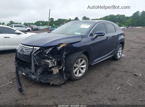 2T2BZMCA9HC092796 2017 LEXUS RX 350 Blue Передня ліва чверть