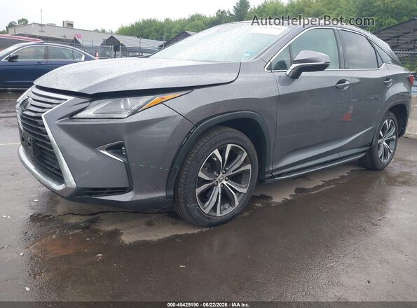 2T2BZMCA9HC132536 2017 LEXUS RX 350 Gray Vista tres cuartos delantera izquierda