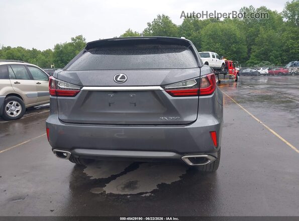 2T2BZMCA9HC132536 2017 LEXUS RX 350 Gray 