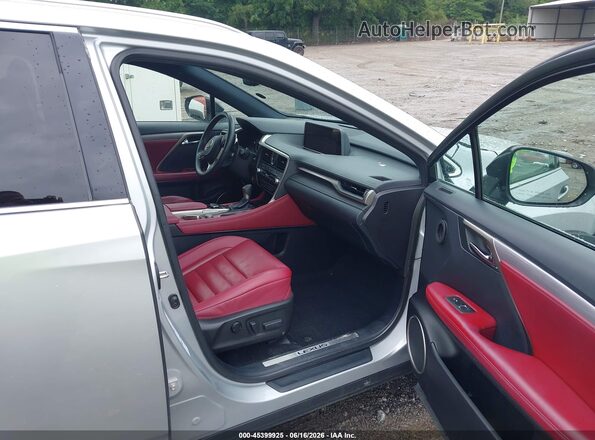 2T2BZMCA9HC135145 2017 LEXUS RX 350 Silver Widok wnętrza z przodu