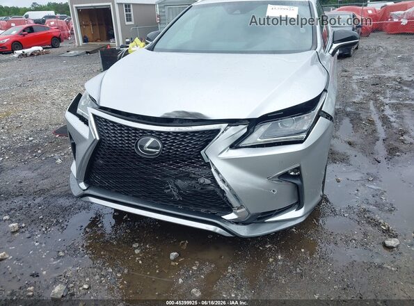 2T2BZMCA9HC135145 2017 LEXUS RX 350 Silver Widok z przodu