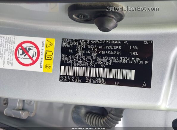 2T2BZMCA9HC135145 2017 LEXUS RX 350 Silver Widok komory silnika