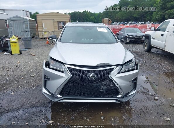 2T2BZMCA9HC135145 2017 LEXUS RX 350 Silver Widok zestawu wskaźników