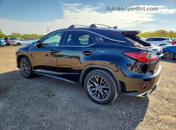 2T2BZMCA9JC136124 2018 LEXUS RX Black Tył lewy