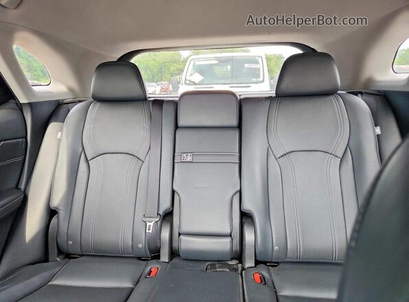 2T2BZMCA9JC146636 2018 LEXUS RX Silver Հետևի նստատեղերի տեսք