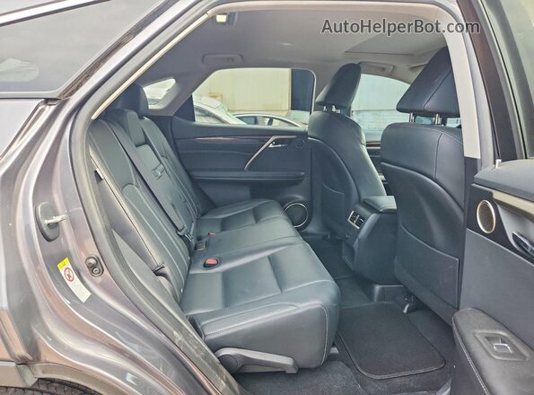 2T2BZMCA9JC146636 2018 LEXUS RX Silver Սալոնի հետևի տեսք