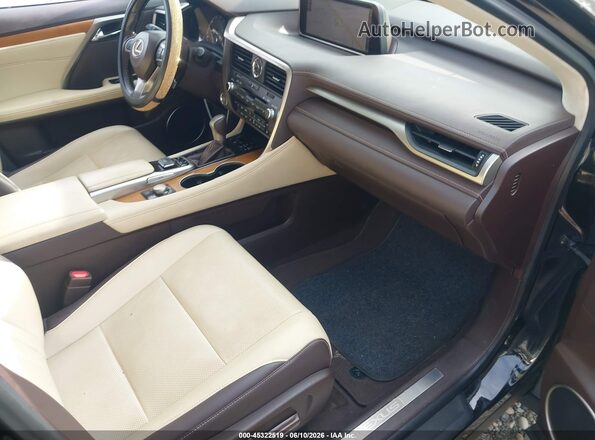 2T2BZMCA9KC202253 2019 LEXUS RX 350 Black Սալոնի դիմացի տեսք
