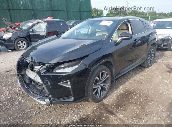 2T2BZMCA9KC202253 2019 LEXUS RX 350 Black Առջևի ձախ երեք քառորդ տեսարան