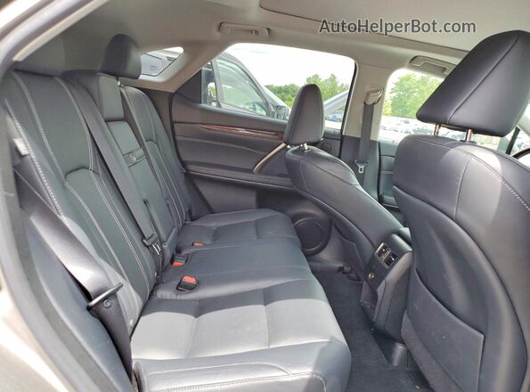 2T2BZMCA9KC204696 2019 LEXUS RX Silver უკანა სალონის ხედი