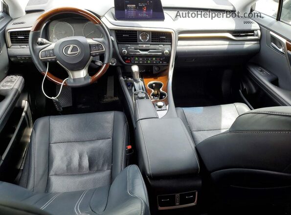 2T2BZMCA9KC204696 2019 LEXUS RX Silver წინა პანელის ხედი