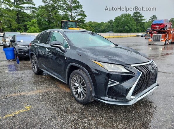 2T2BZMCAXGC002537 2016 LEXUS RX Black Առջևի աջ