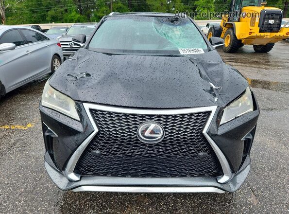 2T2BZMCAXGC002537 2016 LEXUS RX Black Դիմացի տեսք