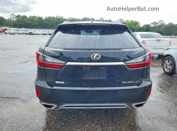 2T2BZMCAXGC002537 2016 LEXUS RX Black Հետևի տեսք