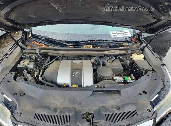 2T2BZMCAXGC002537 2016 LEXUS RX Black Շարժիչի բաժամունքի տեսք