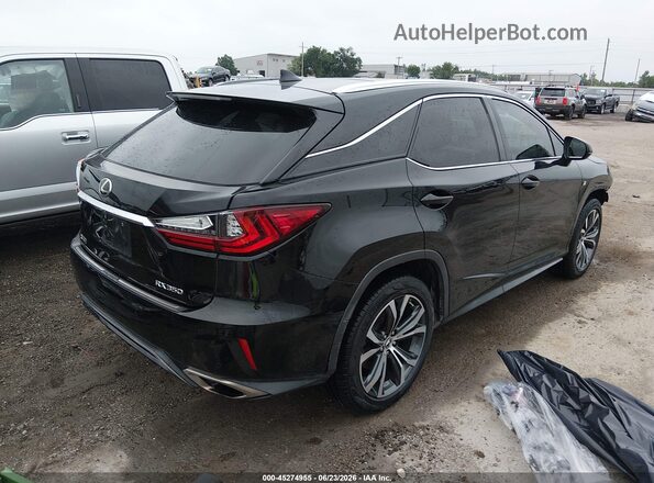 2T2BZMCAXGC028314 2016 LEXUS RX 350 Black უკანა მარჯვენა