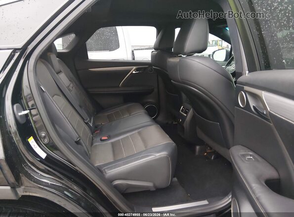 2T2BZMCAXGC028314 2016 LEXUS RX 350 Black VIN კოდის სტიკერის ხედი