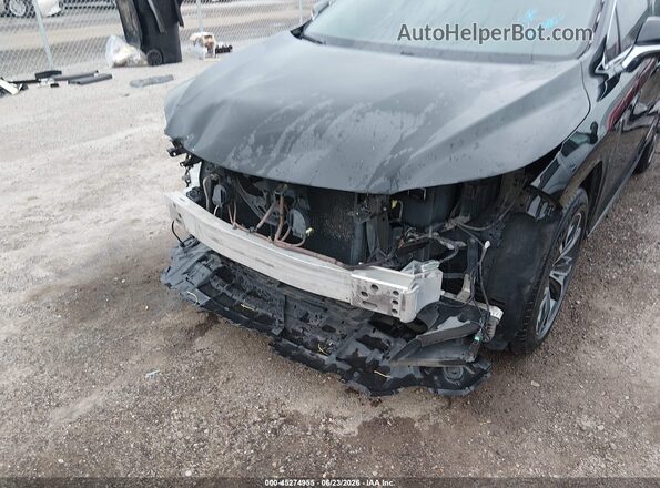 2T2BZMCAXGC028314 2016 LEXUS RX 350 Black წინა ხედი