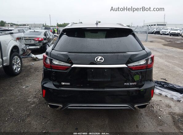 2T2BZMCAXGC028314 2016 LEXUS RX 350 Black 