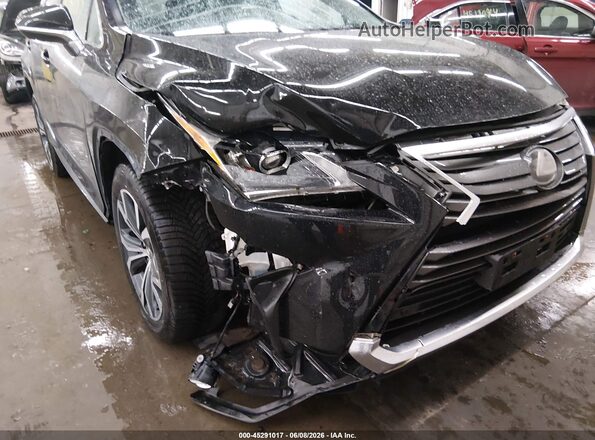 2T2BZMCAXGC038261 2016 LEXUS RX 350 Черный Вид спереди