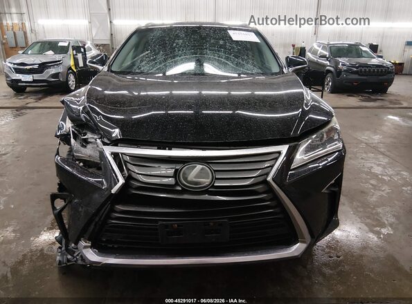 2T2BZMCAXGC038261 2016 LEXUS RX 350 Черный Вид задней части салона